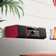 Yamaha MCR-B020 Audio Speaker CD player USB player Mini audio Combination audio Bluetooth audio timing alarm clock Computer audio Red