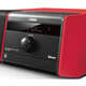 Yamaha MCR-B020 Audio Speaker CD player USB player Mini audio Combination audio Bluetooth audio timing alarm clock Computer audio Red