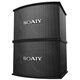 Soaiy M6 H Card Bag Set Centa de cine en casa KTV Audio Conferencia Comercial Equipo de conferencia comercial Karaoke Amplificador Profesional Subwoofer Bluetooth Stitder