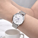 [Golgen) Entièrement automatique MECGEMENT MENSE MONTRE MONTRE MONTRE SIMPLE ET À FOIR MILAN TELANT ULTRA-THIN IMPRÉPRÉE CALENDRES MENSEMENTS 6172M MEN BLANC 6172MPS
