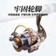 Guangwei Fishing Reel 4000 Metal Head Fishing Roller Sea Fishing Reel Spinning Wheel Luya Fishing Roller Far Drop Fishing Roller Fishing Supplies Left and Hand Interchangeable GWMA6000 Series
