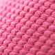 Jinse Huanian corduroy sofa pillow cushion bedside back cushion car waist pillow cover rose red 45*45cm core included