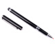 ESCASE iPad capacitive pen iPad Air5/4 stylus universal Apple Android tablets and mobile phones with ballpoint pen writing function inkstone black