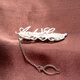 Cupi Love DIY Customized 925 Silver Name Tie Clip Men Giving Boyfriend Gifts Creative Gifts Fashion Accessories Letters Business Classic Fashion Tie Clip With Chain