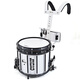 Jinbao JBMP-1412 Marching Drum Small Snake Drum Band Plays Professional Band Stage Instrumento de percusión para estudiantes para adultos Blanco