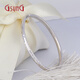 GsunG Platinum PT950 Women's Fashion Glossy Bracelet Multi-faceted Shiny Platinum Bracelet for Girlfriend Needs Customization Priced by Gram, Contact Before Buying