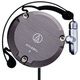Audio-Technica EM7X over-the-ear portable headphones, replica metal, sports running headphones, music headphones, gray