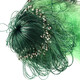 Huaiyu 1.5-3 meters high soft green silk net three-layer wire net fishing net sinking net three-layer net fish net 1.5 meters 3.5 fingers 100 meters green silk three-layer net