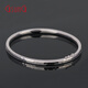 GsunG Platinum PT950 Women's Fashion Glossy Bracelet Multi-faceted Shiny Platinum Bracelet for Girlfriend Needs Customization Priced by Gram, Contact Before Buying
