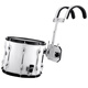 Jinbao JBMP-1412 Marching Drum Small Snake Drum Band Plays Professional Band Stage Instrumento de percusión para estudiantes para adultos Blanco