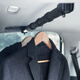 Japan YAC car clothes rack hook car clothes rod multi-function creative telescopic clothes rack car clothes rack portable clothes rack car supplies three-section non-slip shaft-RV-51 clothes rod