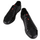 PRADA Men's PLUME SPAZZOLA Series Black Cowhide Casual Shoes 4E2439 OY5 F0002 Size 7.5/41.5
