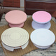 Boncool Baking Cake Decorating Turntable Light Cake Turntable Turntable Decorating Turntable Tray Decorating Tools Fixed Turntable with Scale