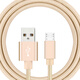 
Daiwei fast charging data cable charging cable Android Micro USB port is suitable for gold Samsung A7 A7000 A7009 A5 A5009