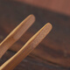 Han and Tang Dynasty carbonized tea clamps, bamboo tea tweezers, tea cup clamps, handmade tea clamps, Kung Fu tea set accessories, tea ceremony spare parts, bamboo clamps