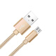 
Daiwei fast charging data cable charging cable Android Micro USB port is suitable for gold Samsung A7 A7000 A7009 A5 A5009