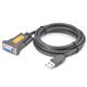 Green подключить USB -RS232 Адаптер последовательный порт DB9 PIN -код мужчина к женскому подключению кабеля Поддерживает опорный машинный принтер Cash Register Printer Printer [1,5 м для женской головы]
