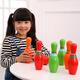 Sangetian (Sangty) Juguetes de boliche de madera sólida para niños Gran bola interior Sports Baby Baby Intelligence 2-3-4 años 2665 Bolera de madera maciza (enorme/digital)