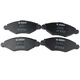Bosch (BOSCH) brake front plate Peugeot 206207 Cross 207 Half-end 207 Citroen C2C2Cross AB1592