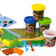 [70% new] Fisher-price Handmade colored mud plasticine clay clay mold set for men and girls early childhood education toys natural wheat flour making colored mud carving workshop 131019