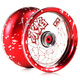 Audi Double Diamond (AULDEY) Yo-Yo Firepower Young King Yoyo Boy Toys Outdoor Sports Fingertip Yo-Yo High-end Metal Fancy Ball-Ice Flame Red