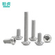 Cabeza redonda Henghu con tornillo de almohadilla 304 acero inoxidable PWM Cross Disc Doss Tornillo de dientes DIN967M2M2.5M3M4M5 M3*4 (200 piezas)