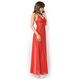 Chilirose importierte sexy Dessous sexy Pyjamas schlitz langen Rock offenen Stich und undichtende Brüste sexy transparente BH Unterwäsche Hosentuch Kurzrock Tanga Anzug Schwarz CR-3883 Schlitz Langrock S/M kleine Größe 95-120jin [Jin gleich 0,5 kg], 155-172cm