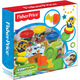 [70% new] Fisher-price Handmade colored mud plasticine clay clay mold set for men and girls early childhood education toys natural wheat flour making colored mud carving workshop 131019