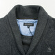 St. Paul 100% Strickjacke, Herren -Casual -Sweater -Jacke, Pullover, Herbst- und Winter -Herrenkleidung, grau Y7 170/105