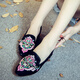 Yonghechun alter Peking -Stoffschuhe Mode Frauenschuhe Alte Stil gestickte Schuhe Ethnische Style Hanfu Schuhe bequem