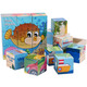 Ji Qing Bird three-dimensional puzzle 9 pieces 16 pieces wooden six-sided picture baby and children 3D building blocks manual brain intelligence puzzle 3-4 years old 9 pieces six-sided picture-farm animals with tray