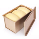 Xuechu toast mold non-stick low sugar energy-saving plain sliding lid toast box bread mold WK9088
