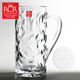RCR Nordic style light luxury glass modern simple high-looking juice cup home hospitality drinking cup kettle set leaf pattern 1.2L single pot white