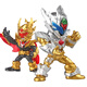 Audi double diamond armor warrior toys Shura armor set Flame Dragon Hero toys Flame Dragon Emperor Hero doll set Commemorative version doll 6 models full set
