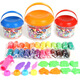 [70% neu] Zhigao (Zhigao) 3D-Farbschlamm 24 Farbriesen Fass tragbares Kinder pädagogischer Plastikine handgefertigtes DIY-Farbschild Set KK-330