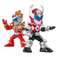 Audi double diamond armor warrior toys Shura armor set Flame Dragon Hero toys Flame Dragon Emperor Hero doll set Commemorative version doll 6 models full set