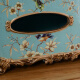 Caja de la sala de estar Tira Caja de cartón Europeo Ornamentos del hogar Almacenamiento de control remoto Caja de almacenamiento multifunción 1047 Blossom Blossom Blossom Dibujo