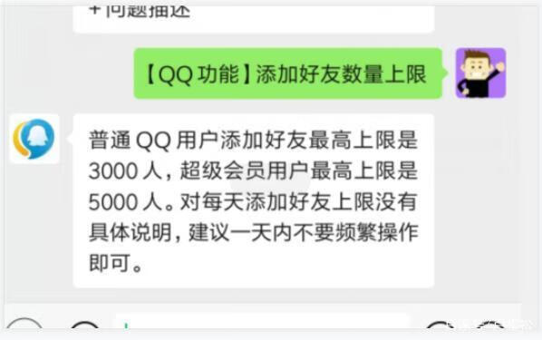 QQ好友数量上限已提升至5000人。