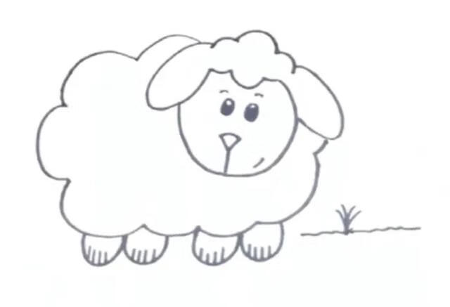 羊怎么画