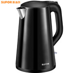 苏泊尔（SUPOR）电水壶热水壶  1.7L全钢无缝双层防烫电热水壶 304不锈钢烧水壶  SWF17E20C