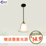 紫烨欧式吊灯客厅灯锌合金卧室别墅美式餐厅金色酒店led个性茶楼灯具组合套餐吸顶两用 如图吊灯（赠送白光光源）