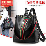 【超值热卖】【工厂直供】春夏新品时尚潮流欧美风条纹双肩包 休闲旅游舒适双肩背包 18888