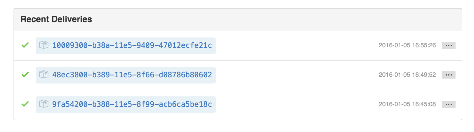 Github Webhooks接口触发