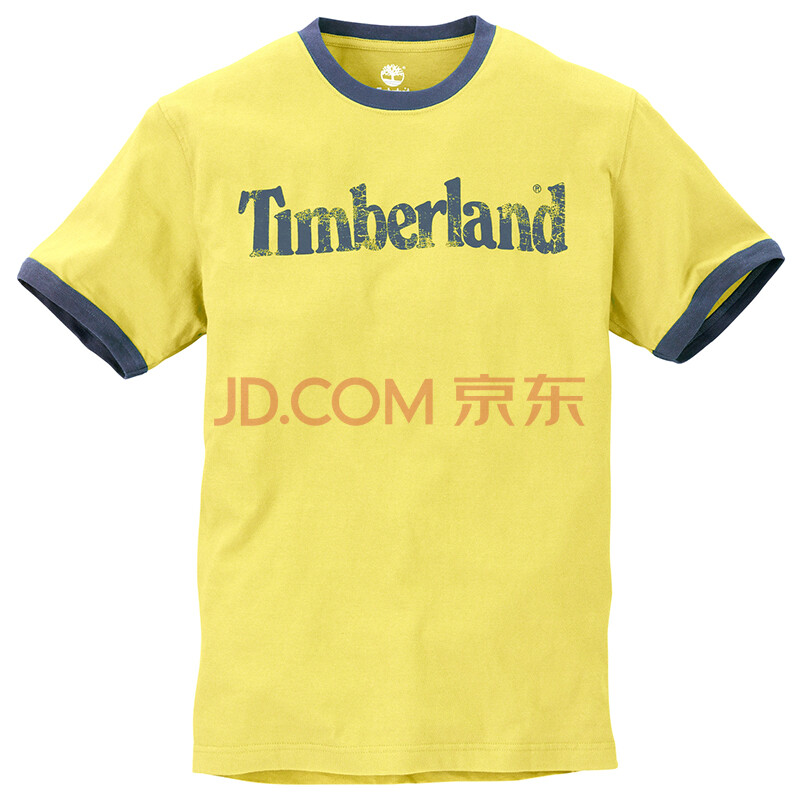 timberland/天伯伦/天木兰 新款 男士时尚纯棉短袖t恤衫 5705j 黄色