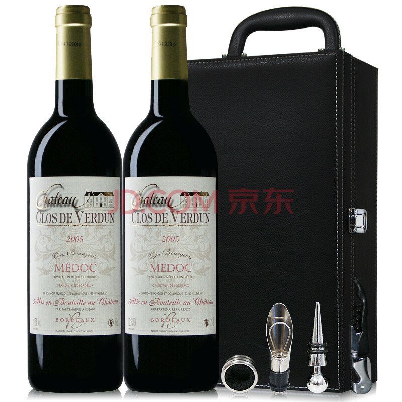 05年世纪年份 法国凡尔登酒庄干红葡萄酒 梅多克中级名庄红酒原瓶进口