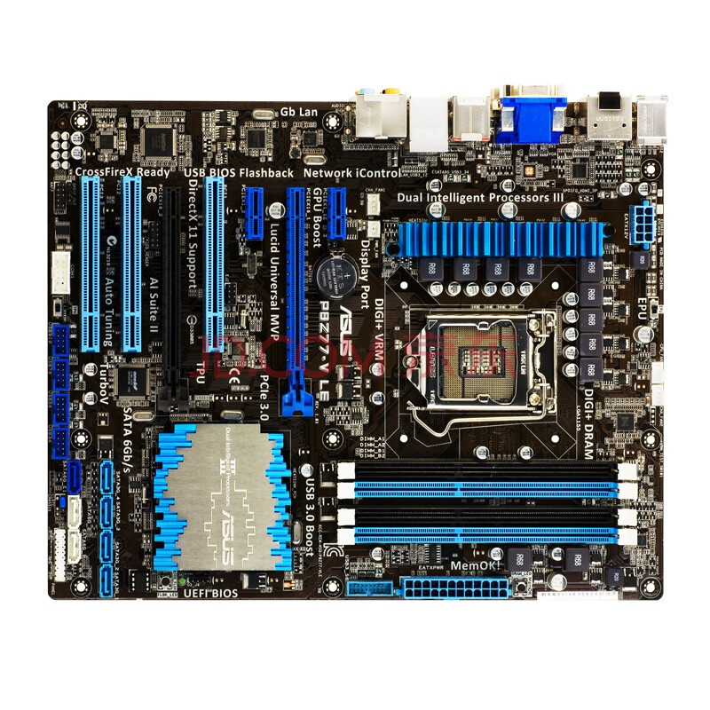 华硕(asus)p8z77-v le主板(intel z77/lga 1155)