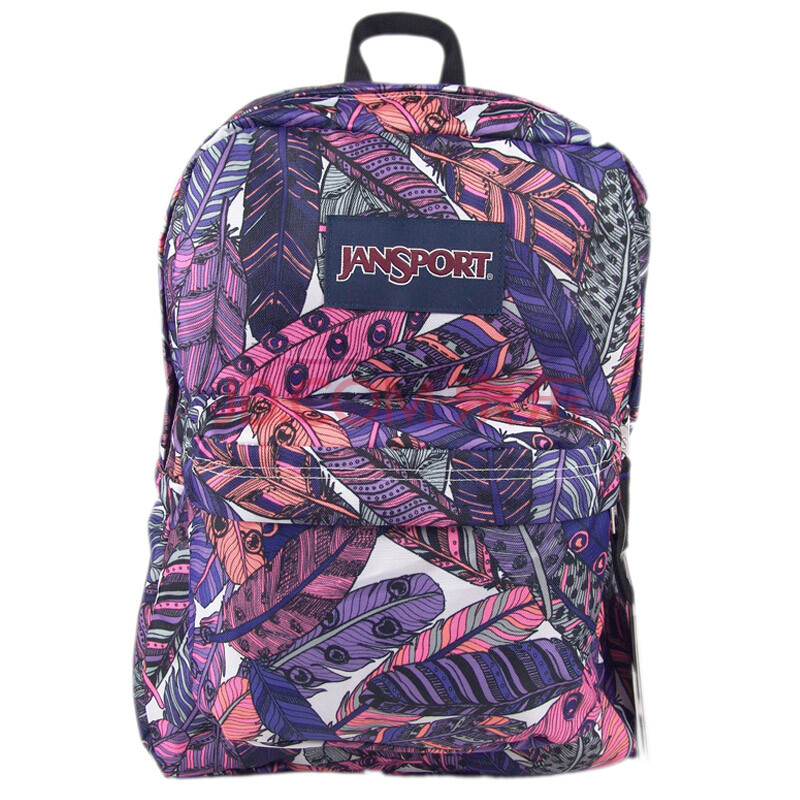 杰斯伯jansport超级叛逆双肩包superbreak背包花色系列 t5019us彩色