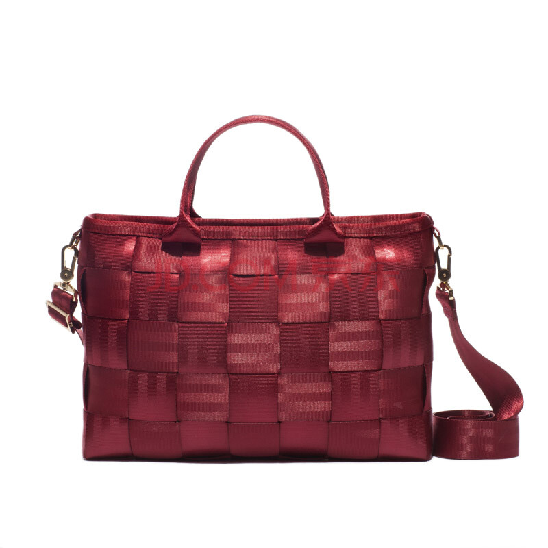 a&i 萨拉系列s6-01 安全带编织包手拿包 时尚女包 酒红