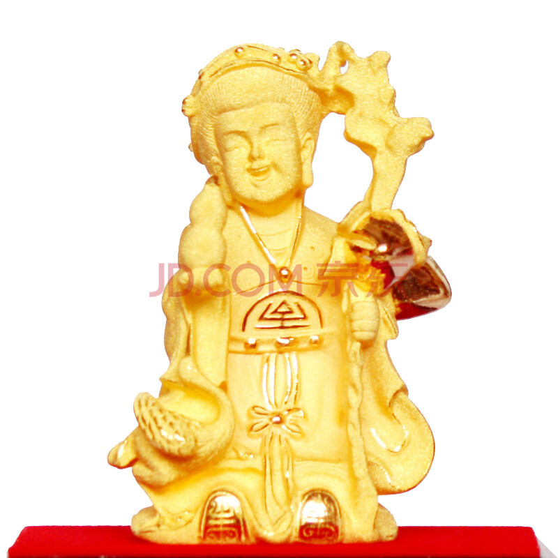 可观黄金24k千足铸金摆件 大寿星婆婆 高档祝寿礼品拜寿摆件