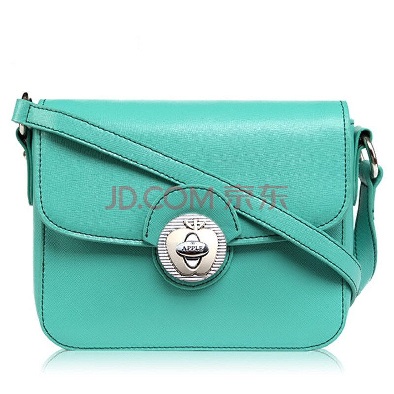 apple苹果 新款韩版时尚休闲女士单肩斜挎包1201560200965宝绿